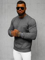 Muška dukserica grafitna OZONEE JS/2001-10Z