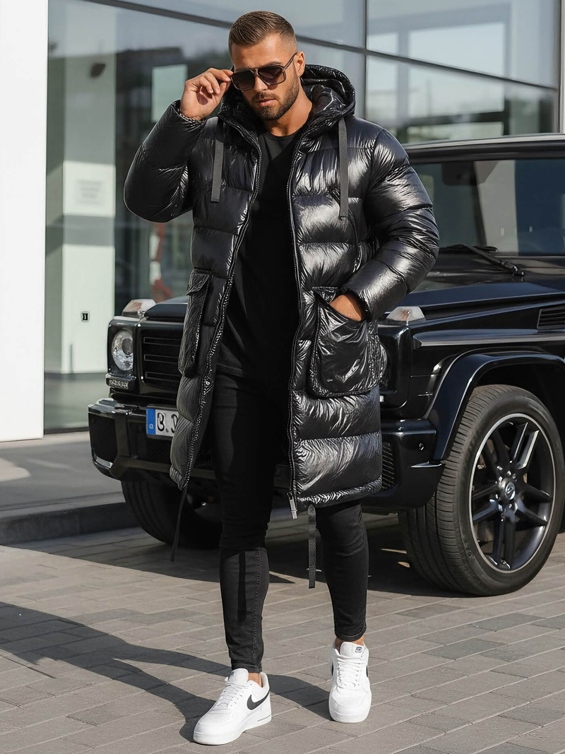 Muška jakna crna OZONEE O/M3205Z