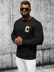 Muška dukserica crna OZONEE NB/MF2019