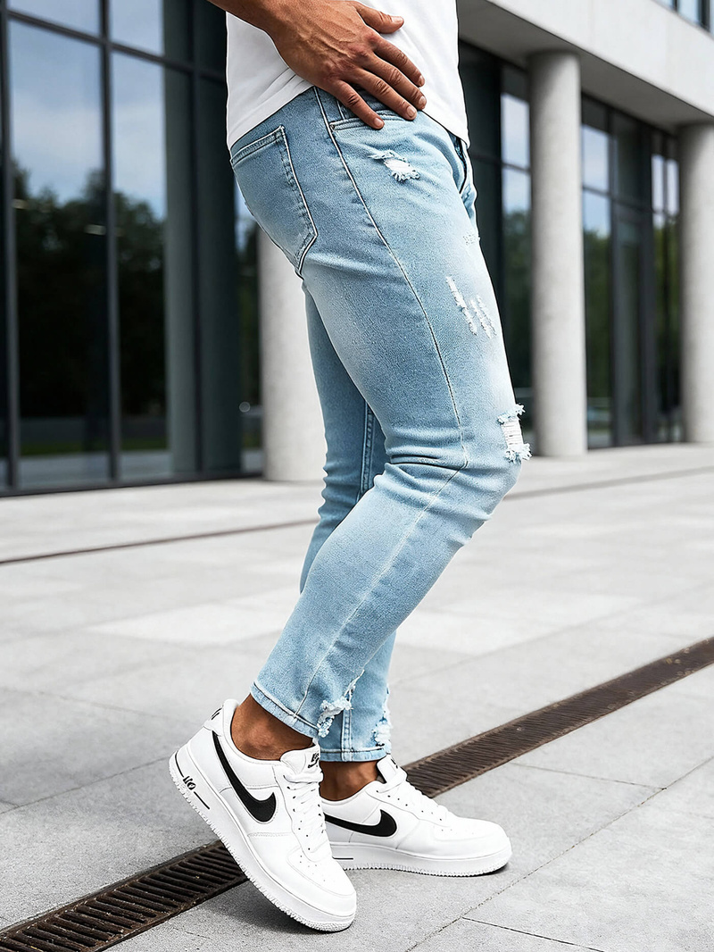 Muške traperice Svijetloplave OZONEE DO/2860