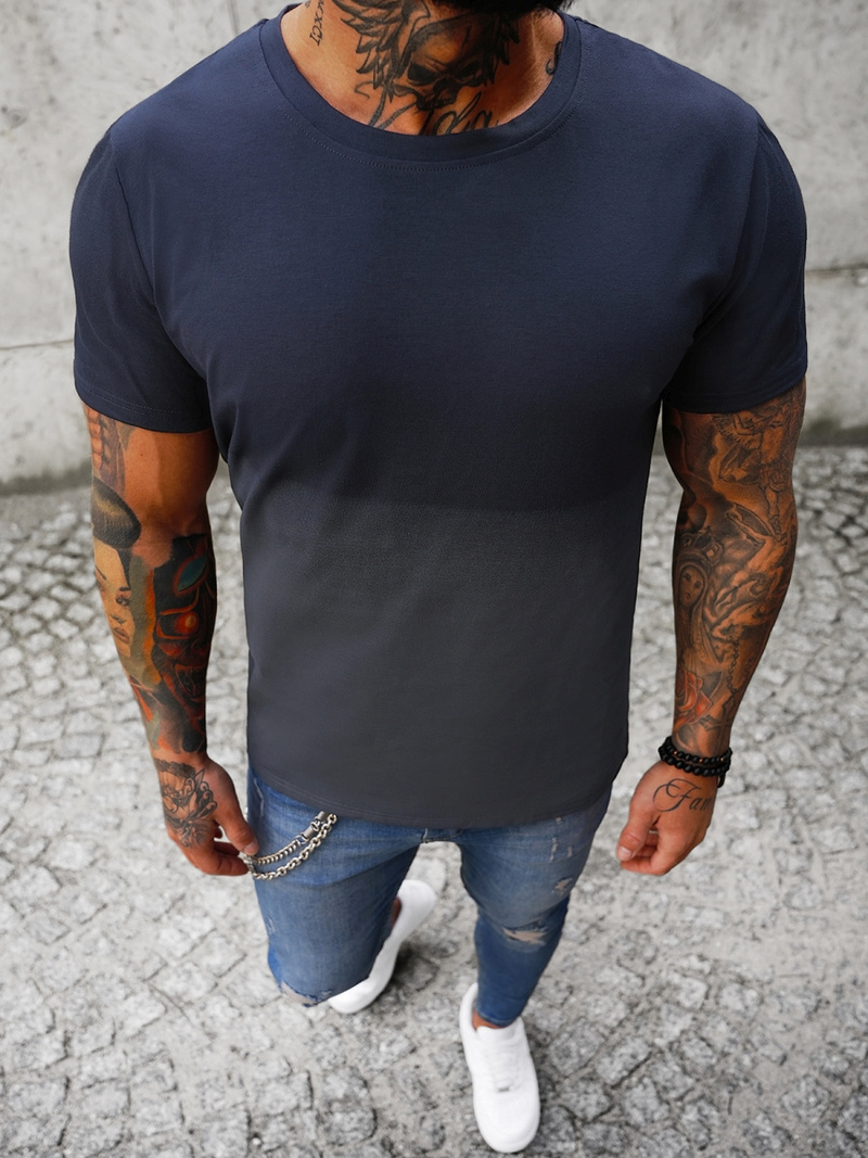 Muška majica modra OZONEE JS/8T81/6Z