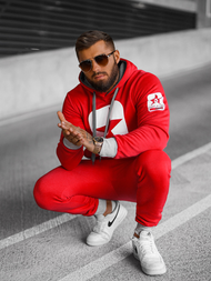 Muška Trenirka Crveni OZONEE JS/8C59/18Z