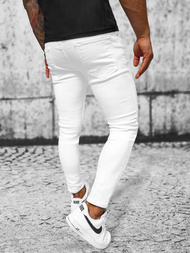 Muške Traperice Bijele OZONEE E/5348/01