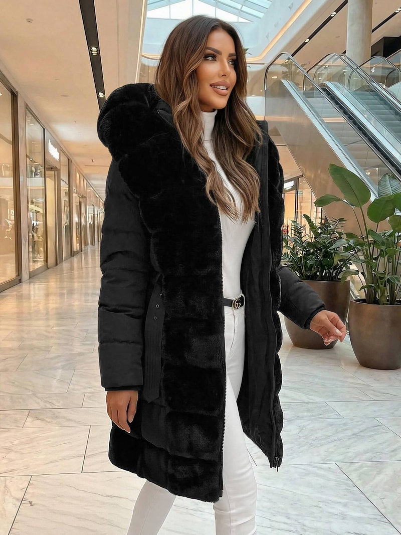 Ženska jakna crna OZONEE JS/5M3158/392Z