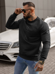 Muška dukserica crna OZONEE JS/8B1358/3