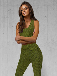 Dvodijelni set trenerke kaki OZONEE JS/YW88037/7Z