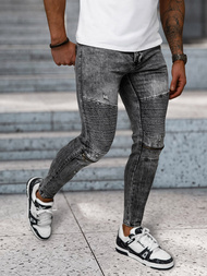 Muške traperice crne OZONEE NB/MP0069N