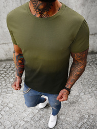 Muška majica zelena OZONEE JS/8T81/3Z