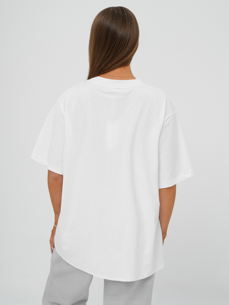 Ženska majica bijele OZONEE DJ77423