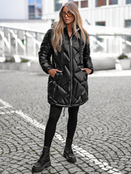 Ženska jakna crna OZONEE JS/5M3189/392Z