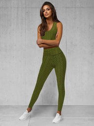 Dvodijelni set trenerke kaki OZONEE JS/YW88037/7Z