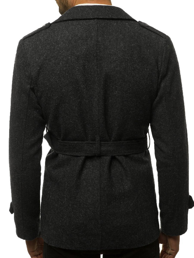 Muški kaput tamni grafit OZONEE O/5627