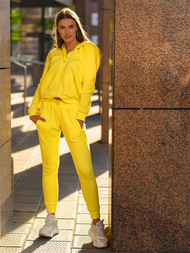 Ženske sportske hlače žute OZONEE JS/CK01