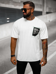 Muška majica bijela OZONEE O/3C333