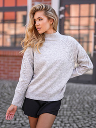 Ženski pulover siva OZONEE JS/53B5201/2