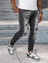 Muške traperice crne OZONEE NB/MP0152N