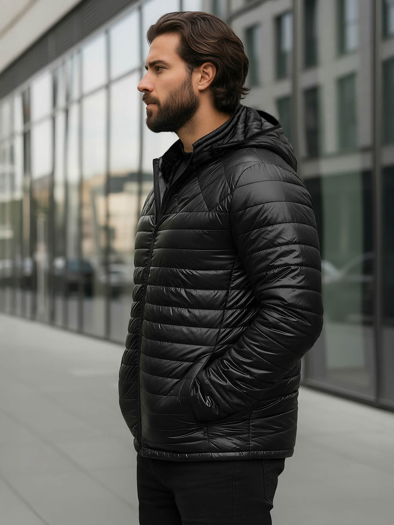 Muška Jakna Crna OZONEE JS/16M9328/392BZ