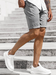 Muške chino kratke hlače grafitne OZONEE DJ/1011