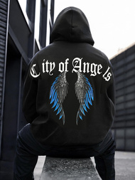 Muška dukserica s kapuljačom crna JS/21B1901/3