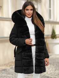 Ženska jakna crna OZONEE JS/11Z8096Z