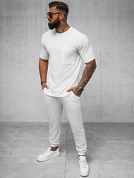 Muška Majica Bijeli OZONEE O/Y960T