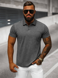 Muška polo majica grafitna OZONEE JS/8T80/5Z