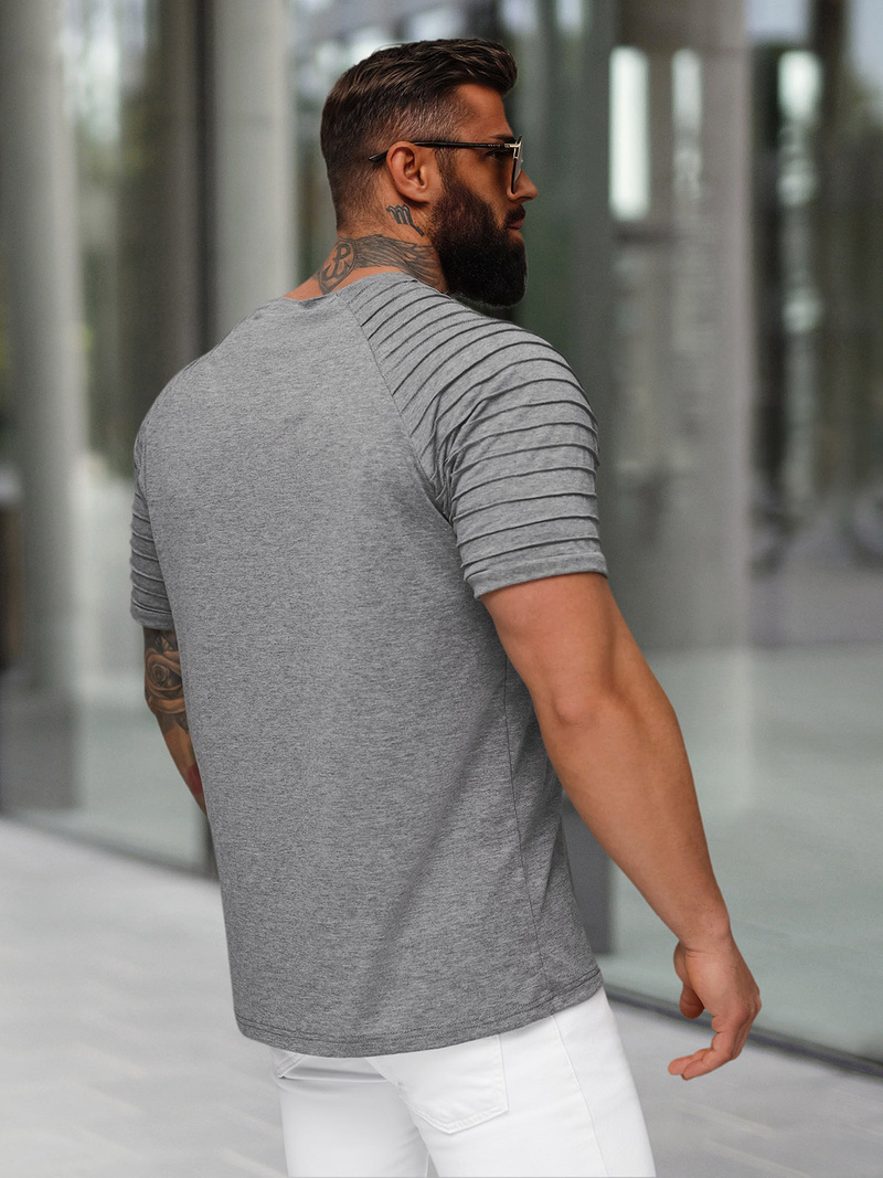 Muška majica grafitni OZONEE JS/8T88/5Z