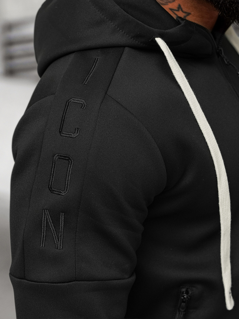 Muška trenirka crna OZONEE O/LN11760