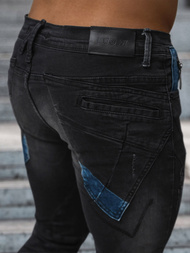 Muške Traperice Crne OZONEE NB/MP0025NZ