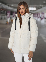 Ženska jakna ecru OZONEE JS/5M3251/281