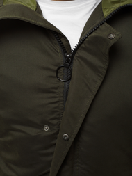 Muška jakna tamnozelena OZONEE JS/2019005