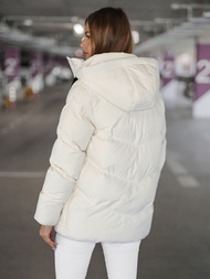 Ženska jakna ecru OZONEE JS/5M3251/281