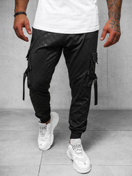 Muške sportske hlače crne OZONEE O/PS6021