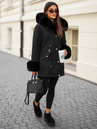 Ženska Zimska Jakna Crna OZONEE JS/16M9062/392Z