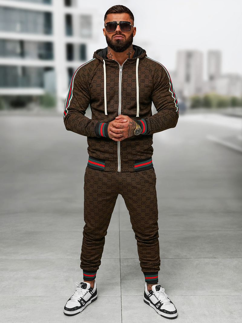 Muška Trenirka Tamno-Bež OZONEE O/FF5111AB