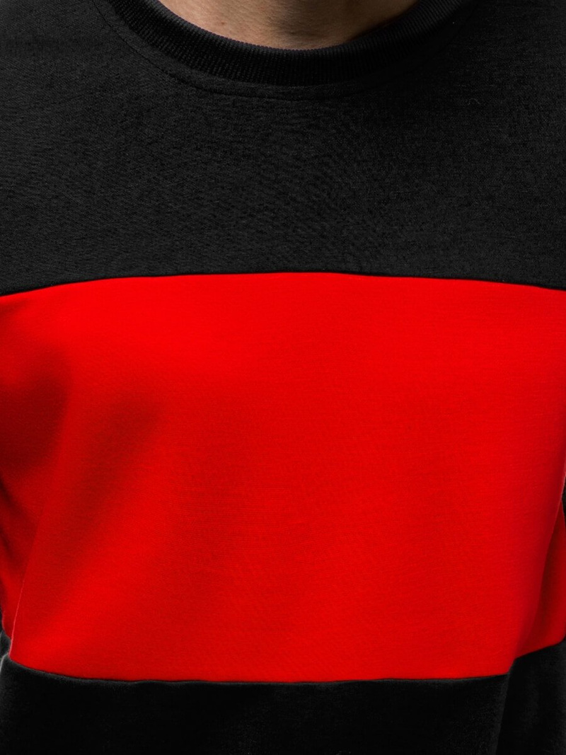 Muška dukserica crna OZONEE JS/JZ11055