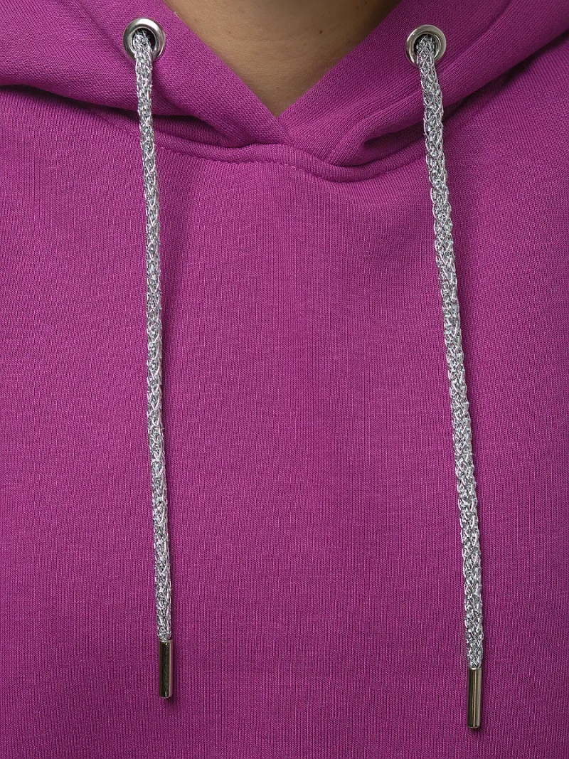 Ženska dukserica tamno ljubičasta OZONEE O/12102