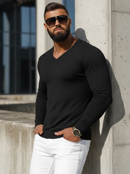 Muški Džemper Crni OZONEE NB/MMB601/4Z