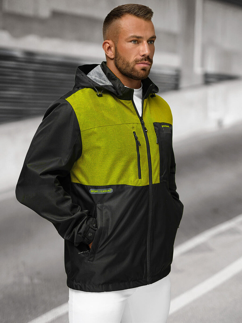 Muška Jakna Crna OZONEE JS/22M311/392Z