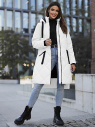 Ženska jakna bijela OZONEE JS/5M3168/281