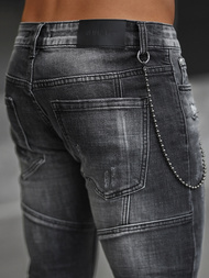 Muške traperice crne OZONEE NB/MP0051NZ