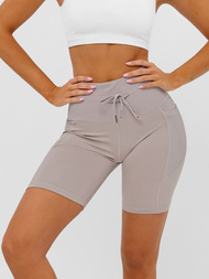 Kratke ženske tajice moka OZONEE JS/XY24026S