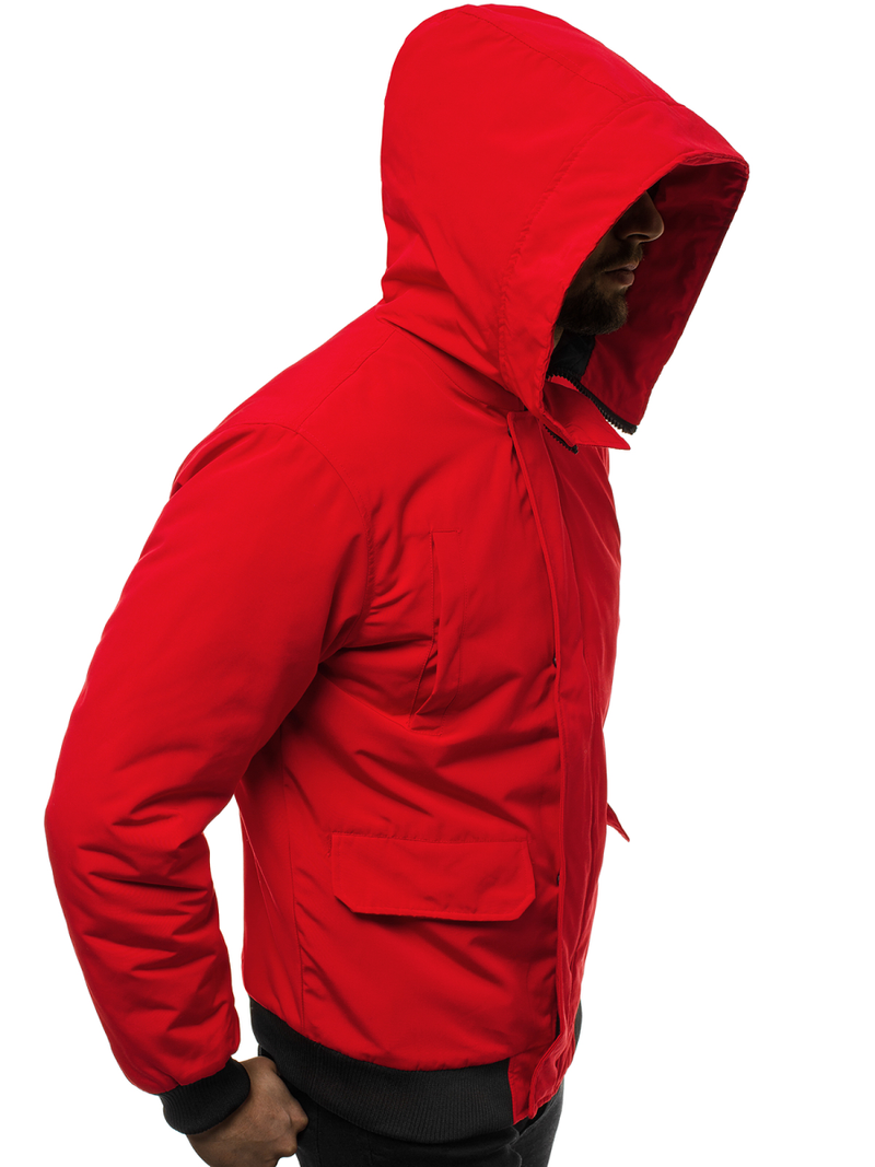 Muška jakna crvena OZONEE JS/2019005