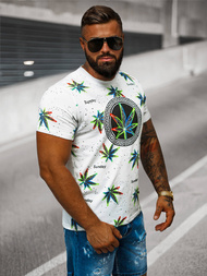 Muška majica bijela OZONEE O/T136/1