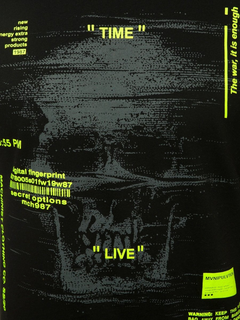 Muška majica bez rukava crno-žuta OZONEE MACH/M1212