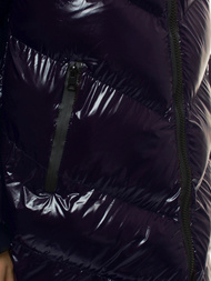 Ženska zimska jakna tamno ljubičasta OZONEE JS/M23069/4