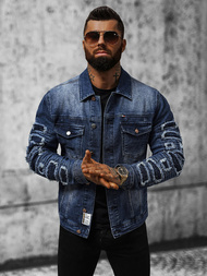 Muška traper jakna tamnoplava OZONEE NB/MJ523BS