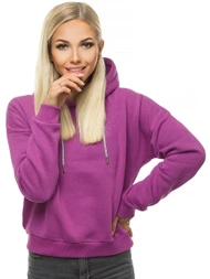 Ženska dukserica tamno ljubičasta OZONEE O/12102