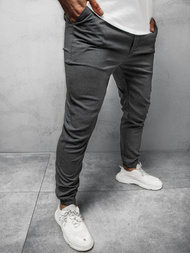 Muške chino hlače Tamnosive OZONEE DJ/5539