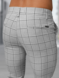 Muške chino hlače sive OZONEE DJ/5522Z